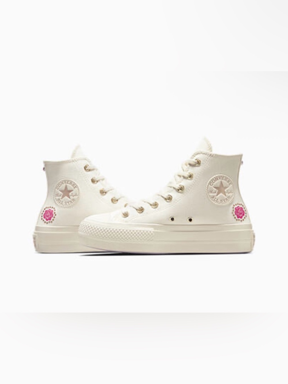 Converse Chuck Taylor All Star Lift Platform Shine Pop 7.5